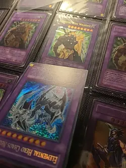 Elemental Hero Chaos Neos Secret Rare 1st Edition GLAS-EN036 - Image 4