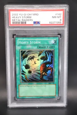 Heavy Storm PSA 8! MRD-142 Metal Raiders-Unlimited Edition - Image 1