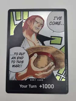 Bandai One Piece CCG Don!! Card Foil Standard English Card Stock - Image 1
