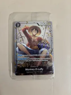 One Piece TCG Tin Pack Monkey.D.Luffy Promo Cards Rare - Image 1