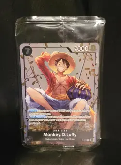 One Piece: Monkey.D.Luffy P-075 Vol. 02 Tin Exclusive Promo - Sealed - Image 1