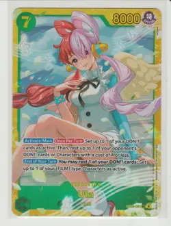 Uta - Secret Rare One Piece Card EB03-061 SEC - Image 1