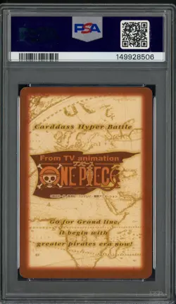 1999 One Piece Chb First Stage #C14 Shanks PSA 6 EX-MT - Image 2