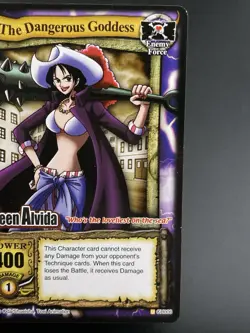 One Piece Quest Begins CCG Queen Alvida The Dangerous Goddess Non-Holo CH006 VLP - Image 3