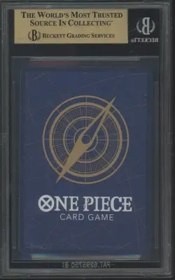 2024 One Piece JPN Emperors In The New World OP09 Monkey D. Luffy Manga BGS 9.5 - Image 2