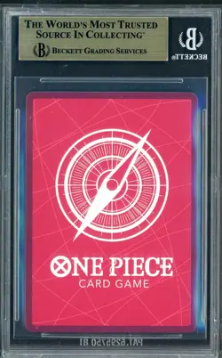 2025 ONE PIECE PROMOS BVB X ONE PIECE MATCH DAY 2025 003 MONKEY D. LUFFY BGS 9.5 - Image 2