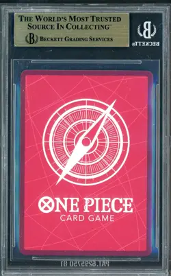2025 ONE PIECE PROMOS BVB X ONE PIECE MATCH DAY 2025 003 MONKEY D. LUFFY BGS 9.5 - Image 2