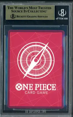 2025 ONE PIECE PROMOS BVB X ONE PIECE MATCH DAY 2025 003 MONKEY D. LUFFY BGS 9.5 - Image 2