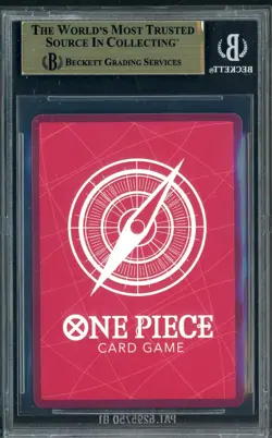 2025 ONE PIECE PROMOS BVB X ONE PIECE MATCH DAY 2025 003 MONKEY D. LUFFY BGS 9.5 - Image 2
