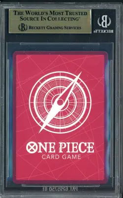 2025 ONE PIECE PROMOS BVB X ONE PIECE MATCH DAY 2025 003 MONKEY D. LUFFY BGS 9.5 - Image 2