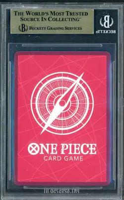 2025 ONE PIECE PROMOS BVB X ONE PIECE MATCH DAY 2025 003 MONKEY D. LUFFY BGS 9.5 - Image 2