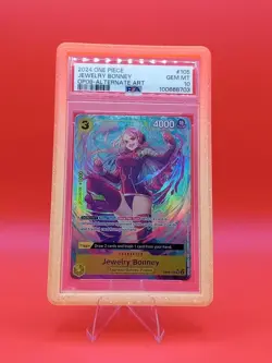 PSA 10 JEWELRY BONNEY 2024 ONE PIECE OP08-TWO LEGENDS ALTERNATE ART #105 - Image 3