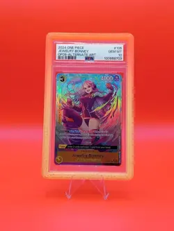 PSA 10 JEWELRY BONNEY 2024 ONE PIECE OP08-TWO LEGENDS ALTERNATE ART #105 - Image 5