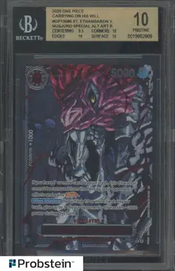 2025 One Piece Carrying On His Will OP13080 St. Ethanbaron V SAR BGS 10 PRISTINE - Image 1