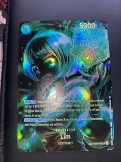 Bandai One Piece Lim Odyssey Super Rare Holo OP09-037 5000 Power - Image 1