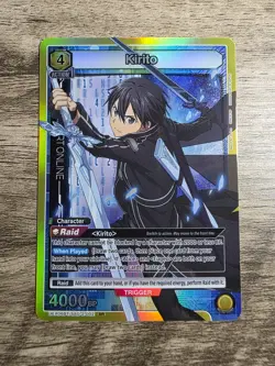 Kirito SAO-2-002 SR Union Arena Sword Art Online Vol. 2 English - Image 1