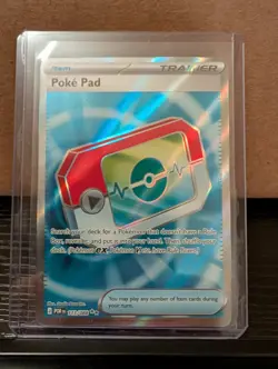 Poke Pad 113/088 Full Art Ultra Rare Mega Evolution: Perfect Order Pokemon TCG - Image 1