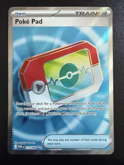 Poke Pad 113/088 Full Art Ultra Rare Mega Evolution: Perfect Order Pokemon TCG - Image 1