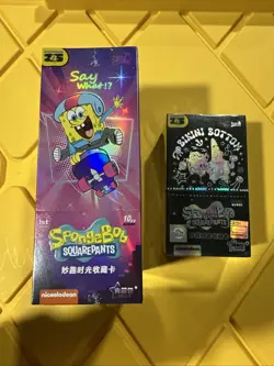 Spongebob Cards 25th Anniversary Kayou LOT OF 2 Boxes Trading Card's NEW/SEALED - Image 1