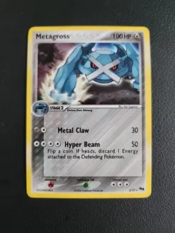 Metagross - 2/17 - Pop Series 1 Holo Rare Pokemon Card - MP - Image 1