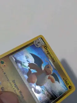 Pokemon Card Dragonite Cosmos Holo Sun & Moon Base Set 96/149 *Light Scratches* - Image 3