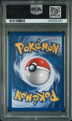 PSA 9 Pikachu 58/102 Base Set 4th print 1999-2000 Graded Pokemon Card - Image 2