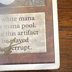 Magic: The Gathering Mox Pearl Autographed Artifact Card Signed by Dan Frazier - Image 5