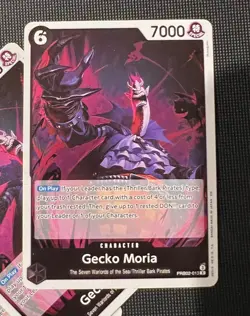 X3 Gecko Moria R PRB02-013 Premium Booster The Best Vol. 2 Foil One Piece Card - Image 3