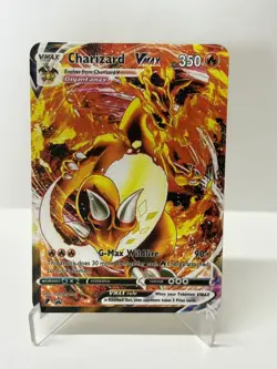Charizard VMAX HP350 Gold Metal Pokemon Card-Collectible Gift Display - Image 1
