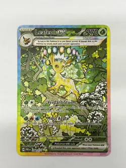 Leafeonex HP270 Gold Metal Pokemon Card-Collectible Gift Display - Image 4