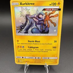 Xurkitree SHINY SV14/SV94 Hidden Fates NM Holo Foil Rare Pokemon Card - Image 1