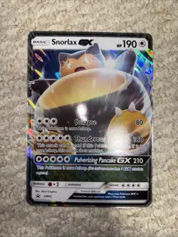 Snorlax GX SM05 Black Star Promo JUMBO Oversized Pokemon Card Near Mint PSA10!U - Image 1