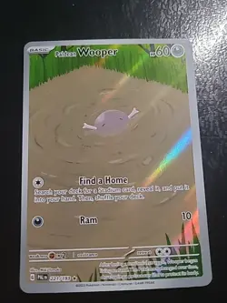 Paldean Wooper - 221/193 - Pokemon Paldea Evolved Illustration Rare Card NM - Image 1