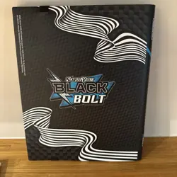 Scarlet & Violet Black Bolt Binder (no cards, binder only) - Image 2