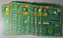 1998 Pokemon Japanese Vending Series III 3 100 Sheet box PEELED NO CARDS - Image 4