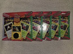 Pokemon TCG Darkness Ablaze Battle Styles 3 Card Promo 2 Pack Blister Lot Of 5 - Image 1