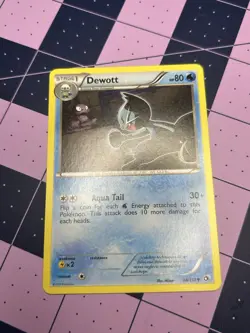 Pokemon TCG Card Legendary Treasures 2013 Dewott 38/113 Regular LP - Image 1