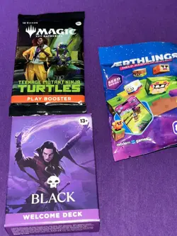 NEW UNOPENED Magic the Gathering Teenage Mutant Ninja Turtles Booster + More - Image 1