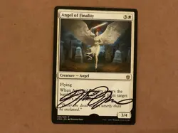 MTG Magic Angel of Finality Signed Artist Proof x1 CMA Anthology Howard Lyon - Image 1