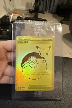 Poke Ball SWSH146 Gold Promo Sealed Pokemon Card TCG English - Image 1