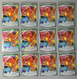 Pokemon First Partner MEP EN 038 Charmander Illustration rare Promo 12 CARD LOT - Image 1