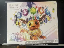 Pokemon TCG Prismatic Evolution ETB - SMALL TEAR - See Description/Picture - Image 1