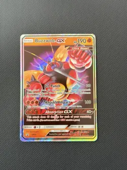 Buzzwole GX Black Star Promo SM69 Pokemon TCG Sun and Moon-NM - Image 1