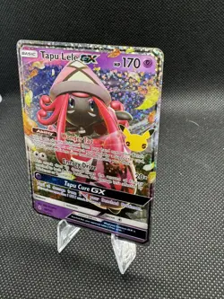 Tapu Lele GX 60/145 Celebrations: Classic Collection Pokemon Card NM/M - Image 4