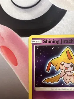 Pokemon Shining Legends Shining Jirachi 42/73 Holo Ultra Rare NM - Image 4