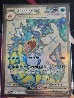 Pokemon TCG Gyarados ex Scarlet & Violet 225/198 Full Art Ultra Rare NM - Image 1