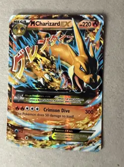 Pokemon M Charizard EX Flashfire Ultra Rare Holo 13/106 220HP Pokemon TCG Card - Image 1