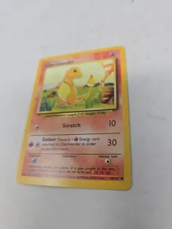 Charmander Pokemon Card 46/102 Original 1995 Base Set Super Rare - Image 2