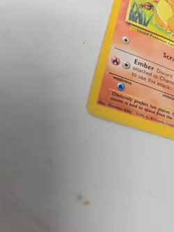 Charmander Pokemon Card 46/102 Original 1995 Base Set Super Rare - Image 4