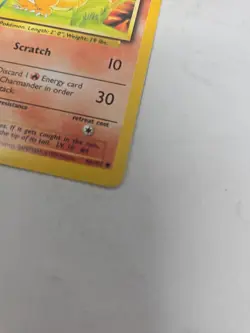 Charmander Pokemon Card 46/102 Original 1995 Base Set Super Rare - Image 5